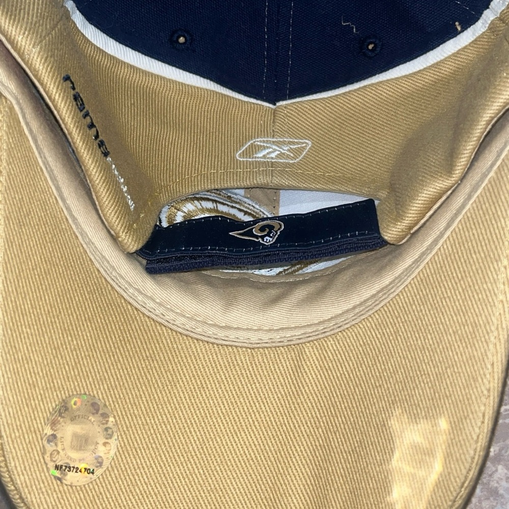 Vintage Rams Reebok Strapback Hat View 3